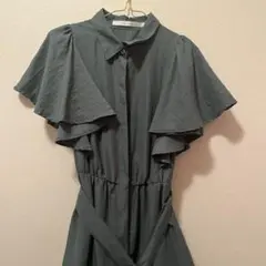 Ray Cassin シャツワンピース 半袖