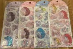 サンリオ　ウォーターシール　4枚セット