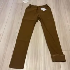 ブリーズ ブラウン ゴムウエスト ロングパンツ　140
