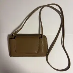 Discoat ショルダーバッグ ショルダー財布 長財布ブラウン