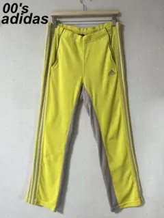 古着 00's アディダス Y2K パイル地 トラックパンツ