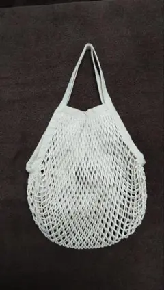 無印良品 メッシュバッグ 生成りのサムネイル