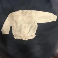 petit main ホワイトカーディガン 08