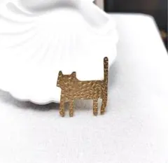 ラスト1点‼︎【新品】猫 ブローチ 北欧 ミナペルホネン ネコ ねこ プレゼント