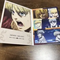 進撃の巨人　アルミン　一番くじ　メモリアルブック