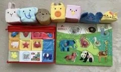 【値下げ】 赤ちゃん　おもちゃ　エドインター他　積み木　パズルのサムネイル