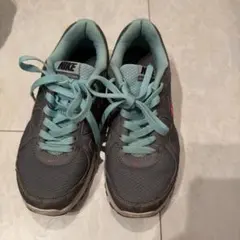 NIKE REVOLUTION スニーカー グレー×ライトブルーのサムネイル
