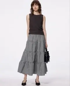 GU ティアードマキシスカート Sサイズ