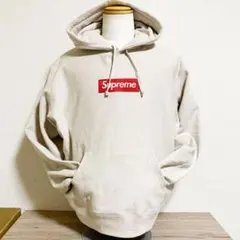 【超美品】シュプリーム ボックスロゴ スウェット フーディー パーカー M