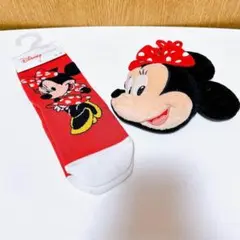 ディズニー　ミニー　がま口　ポーチ　小銭入れ　靴下　まとめ売り
