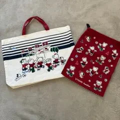 【2点セット】ファミリア×ヴィッセル神戸　限定レッスンバッグ 巾着 サッカー
