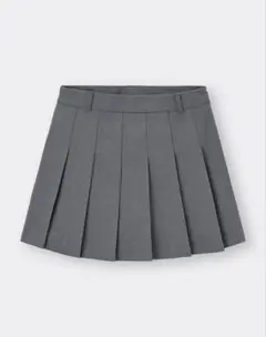 GU完売商品✨グレー プリーツスカート Mサイズ