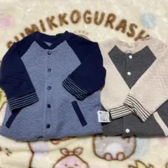 ユニクロ　キルトロンパース　80 2枚セット