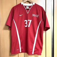 ナイキ★ドライフィット★スポーツ★シャツ★日本製★L★レッド