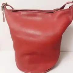 オールドコーチ　グラブタンレザー　赤