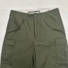 米軍 M65 カーゴパンツ フィールドパンツ ミリタリー 軍物 S-R オリーブのサムネイル