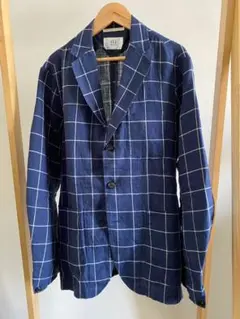 417 EDIFICE チェックジャケット