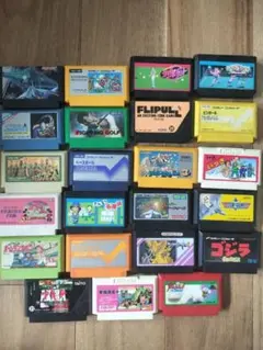 竜*胆様 ファミコンソフトセット 23本