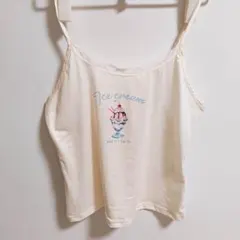 SHEIN キャミソール アイスクリーム ホワイトのサムネイル