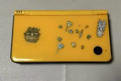 Nintendo DS LL 本体　イエロー ジャンク