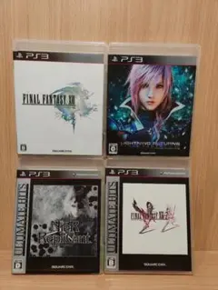 【PS3 ソフト】ファイナルファンタジー13 ニーアレプリカント ４本セット