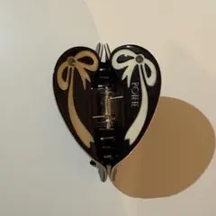 POTETE ribbon heart clip