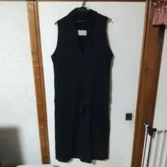 n'Or ブラック ロングワンピース