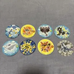 希少品】2008年マクドナルドハッピーセット ポケモンディスク＆スロット8枚