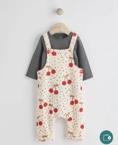 ネクスト　ロンパースセット　チェリー　12-18mths