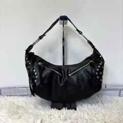 00s 【xoxo】studs one shoulder bag Y2K