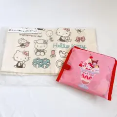 新品未使用　2点セット　サンリオ ハローキティ パフェ　エコバッグ トート