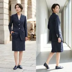 LANVIN La Collection スカートスーツ セットアップ 2026年最新】LANVIN COLLECTION スカートシルエット：タイト