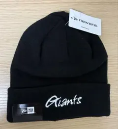 NEW ERA ニューエラ ジャイアンツニット帽 ブラックのサムネイル