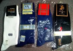 4足セットKIKK・POLO MIND・Robert ソックス