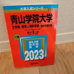 青山学院大学(文学部・教育人間科学部―個別学部日程)