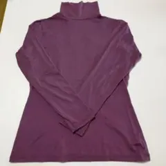 ユニクロ UNIQLO ヒートテックモイストインナー バイオレット