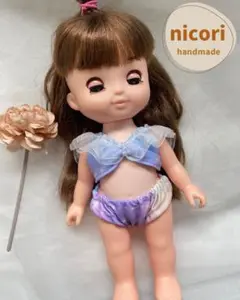 ソランちゃん　メルちゃん　水着　水遊び　夢かわいい