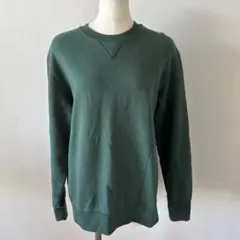 緑 クルーネック トレーナー　スウェット