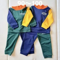 セットアップ　ジャージ　バイカラー