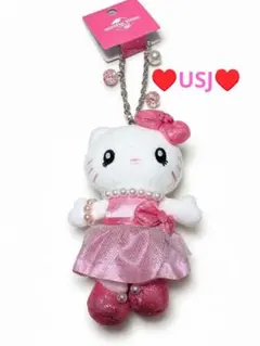 ハローキティ 2012年 ユニバ限定 ぬいぐるみキーホルダー レア - メルカリ