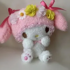 希少　花冠マイメロディ　ぬいぐるみ　2013年　サンリオ 希少 花冠マイメロディ ぬいぐるみ 2013年 平成レトロ - メルカリ