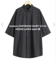 ぼ*や様 teatora シャツ S/S HL HOVERLAYER size5のサムネイル