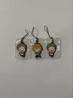 ハイキュー アクリルキーホルダー 3個セット