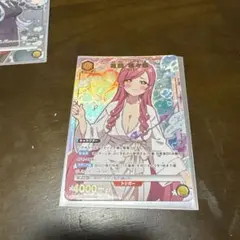 ユニオンアリーナ 100カノ「薬膳楠莉」《パラレル》R☆（レア☆） 緑