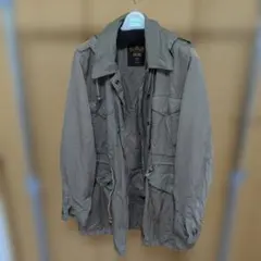 DIESEL モッズコート スプリングコート フード S カーキ