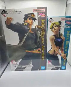 一番くじ ジョジョの奇妙な冒険 C賞 空条承太郎 F賞 空条徐倫 下位賞