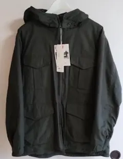 新品　海外限定 ユニクロ×EG　パフテックユーティリティジャケット　M　オリーブのサムネイル