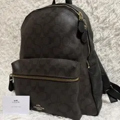 【Mii】コーチ リュック グラハム シグネチャー A4収納 F38755 Mii様専用】コーチ リュック グラハム シグネチャー A4収納 F38755