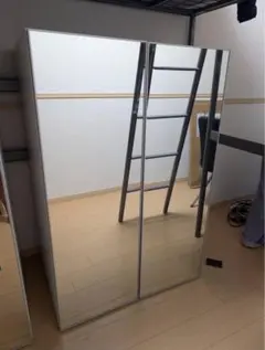 IKEA SVÄRTA ロフトベッドフレーム デスクトップ天板付き※引取限定