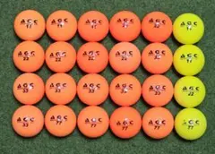 No. 1122 ロストボール AGC ゴルフボール 24個セット